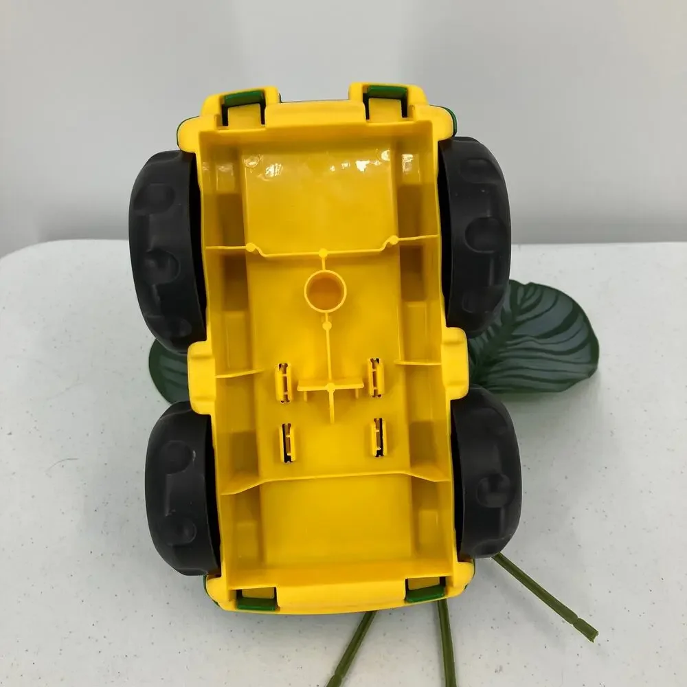 Mega Bloks Block John Deere Green Yellow Plastic Building Toy Lil Tractor Farmer